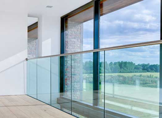 glass balustrade